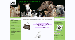 Desktop Screenshot of levriers-co.fr