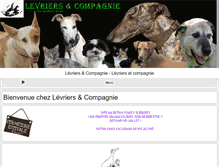 Tablet Screenshot of levriers-co.fr